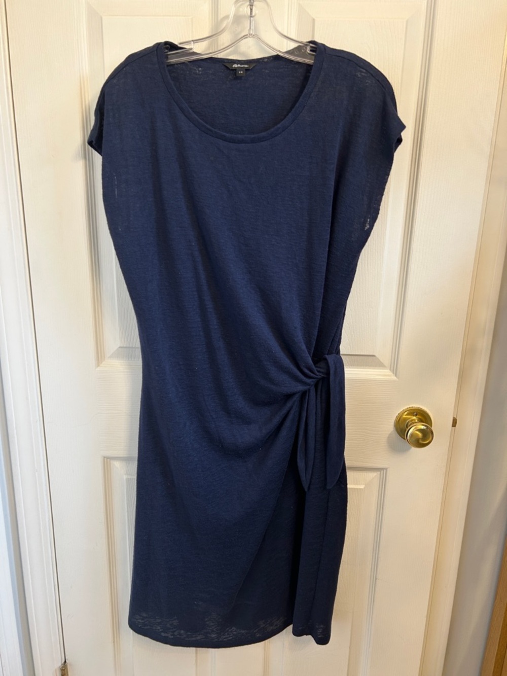 Reitmans Dark Navy Knit Scoopneck Dress